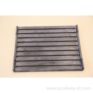 Black Railway Rubber Pad